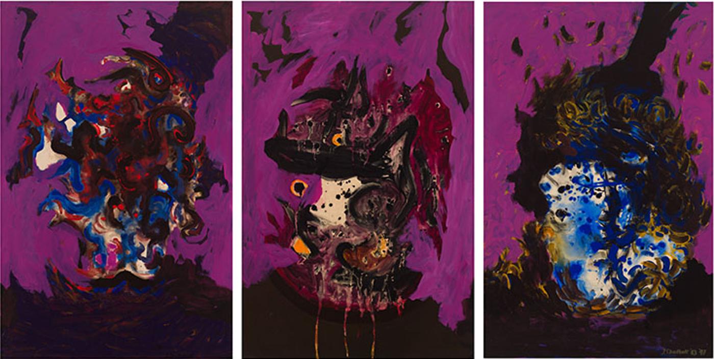Jack Leaonard Shadbolt (1909-1998) - Three Furies