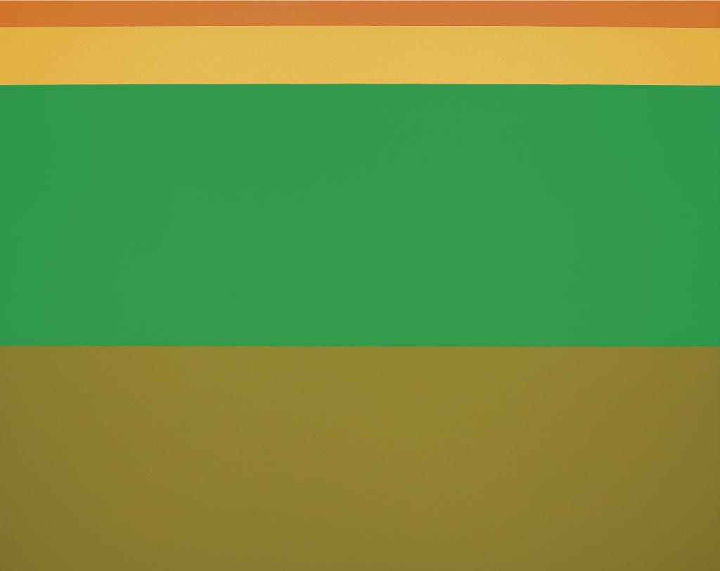 Yves Gaucher (1934-2000) - Ocres, Jaune Et Vert