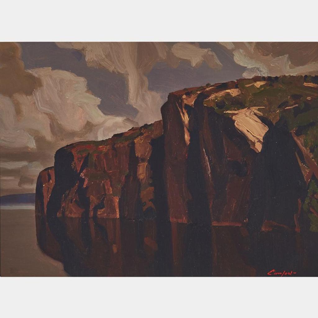 Charles Fraser Comfort (1900-1994) - Whitman Monument (Bon Echo Rock, Mazinaw Lake)