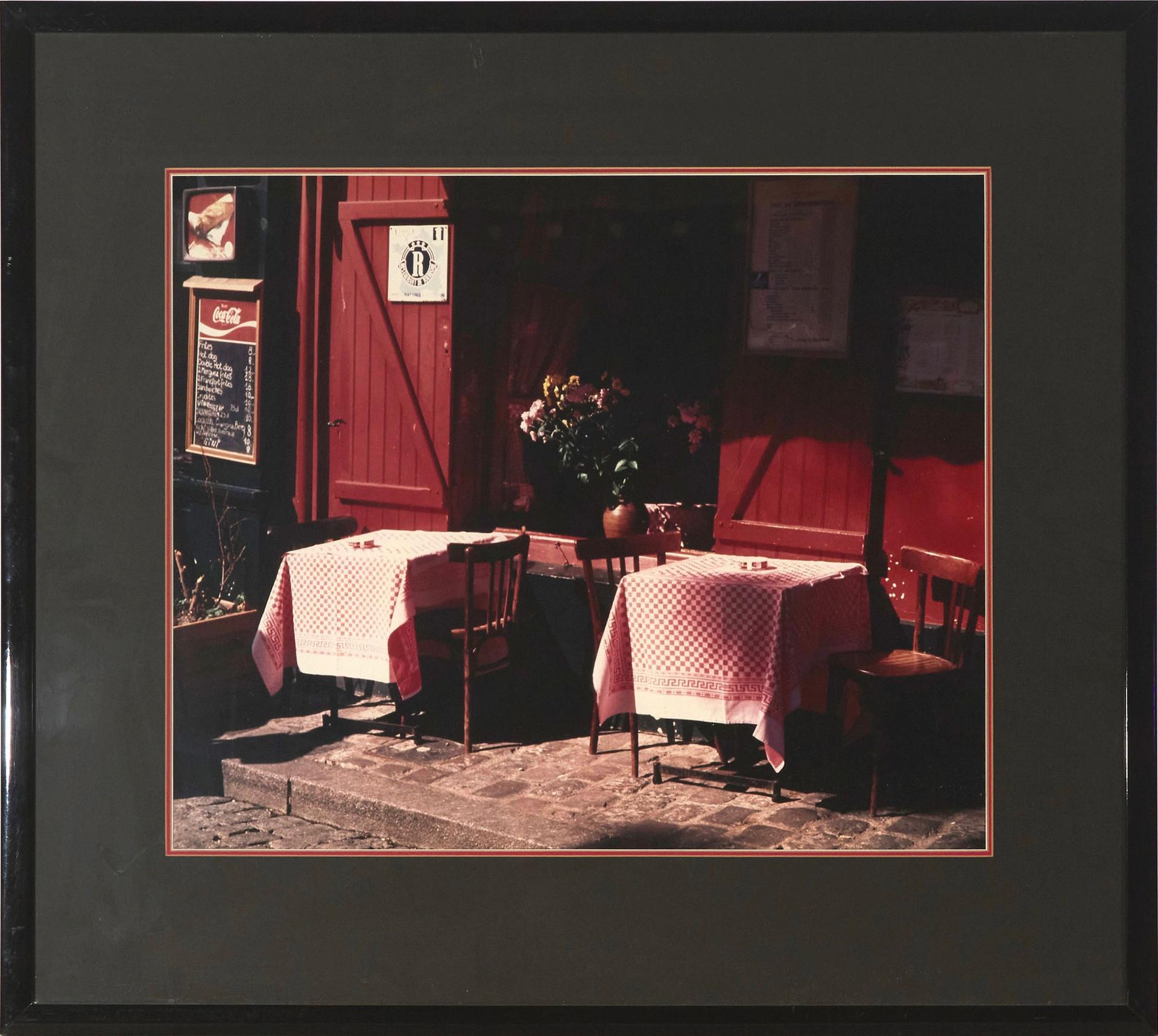 Ronnie Roberts (1954) - Montmatre Paris Café