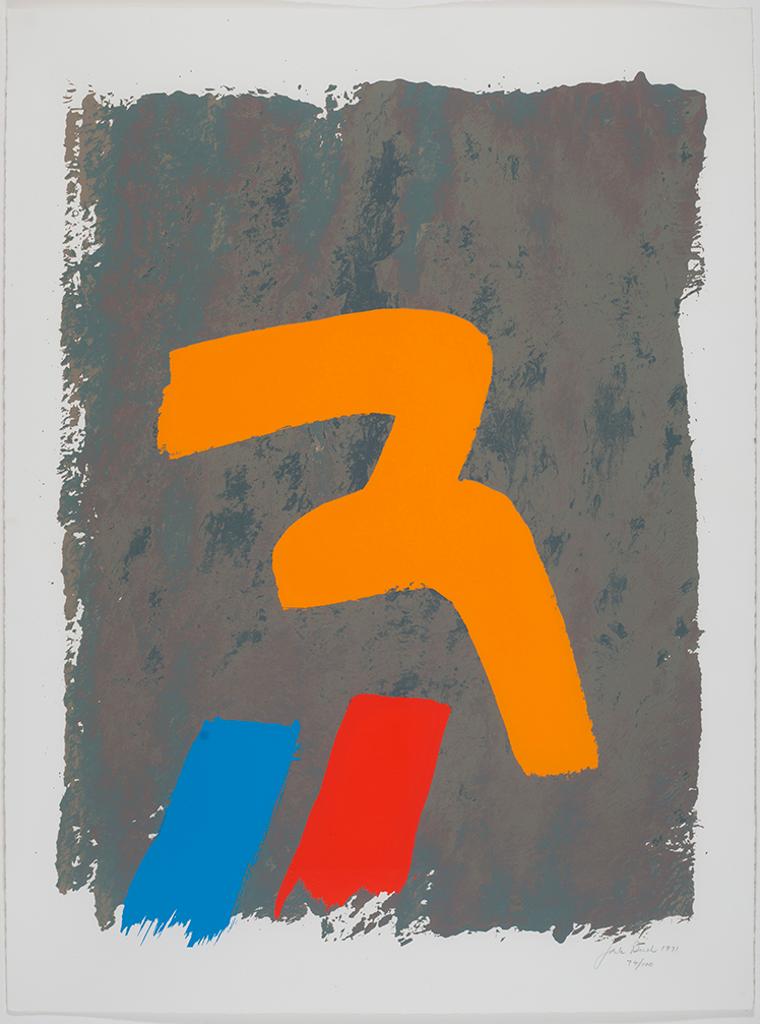 Jack Hamilton Bush (1909-1977) - Yellow Mark