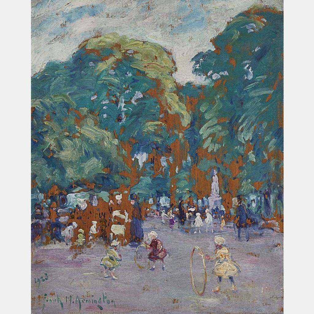 Franklin Milton Armington (1876-1941) - Jardin Du Luxembourg, Paris