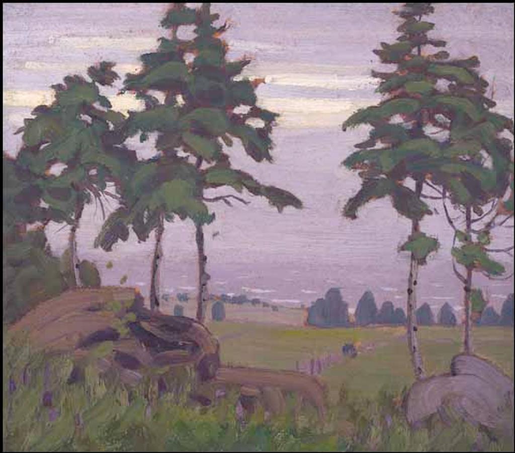 Lawren Stewart Harris (1885-1970) - Field Trees