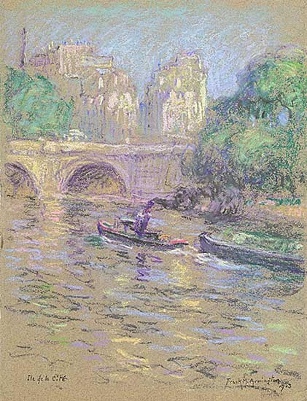 Franklin Milton Armington (1876-1941) - Isle de la Cite