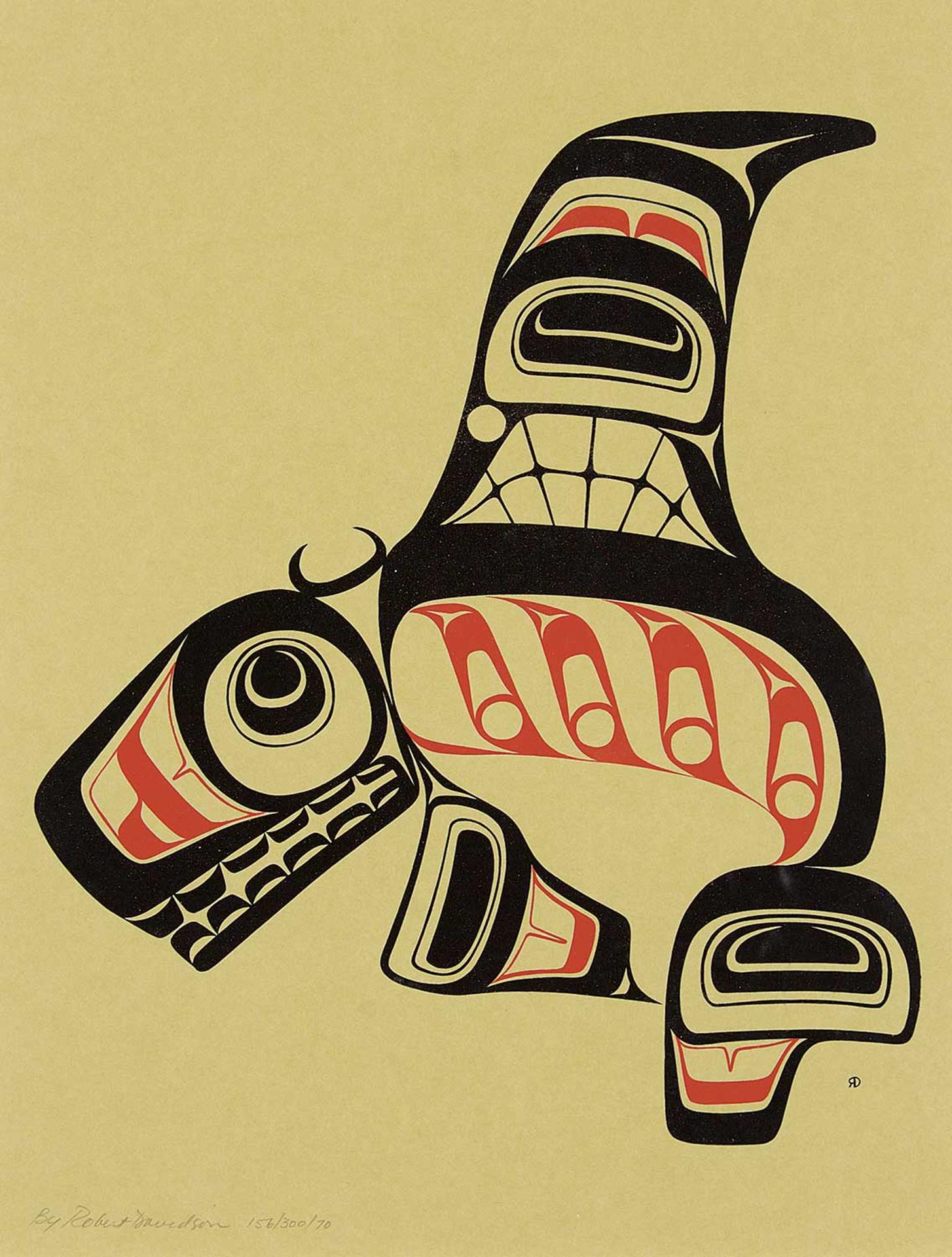 Robert Charles Davidson (1923) - Killer Whale  #156/300