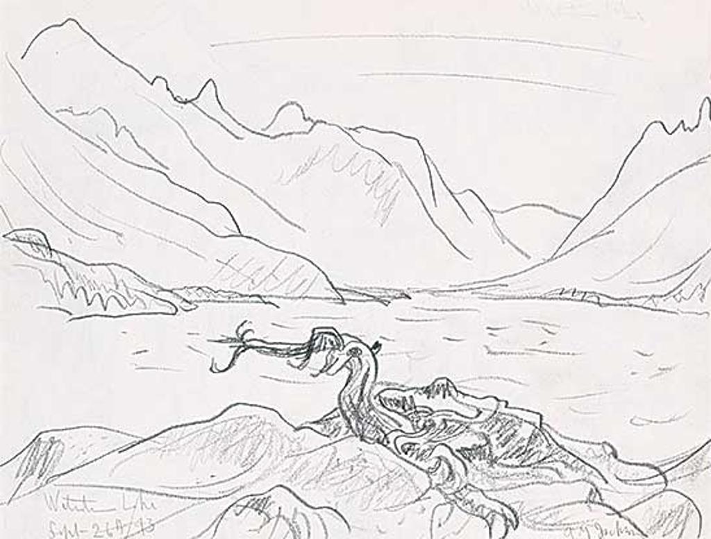 Alexander Young (A. Y.) Jackson (1882-1974) - Waterton Lake