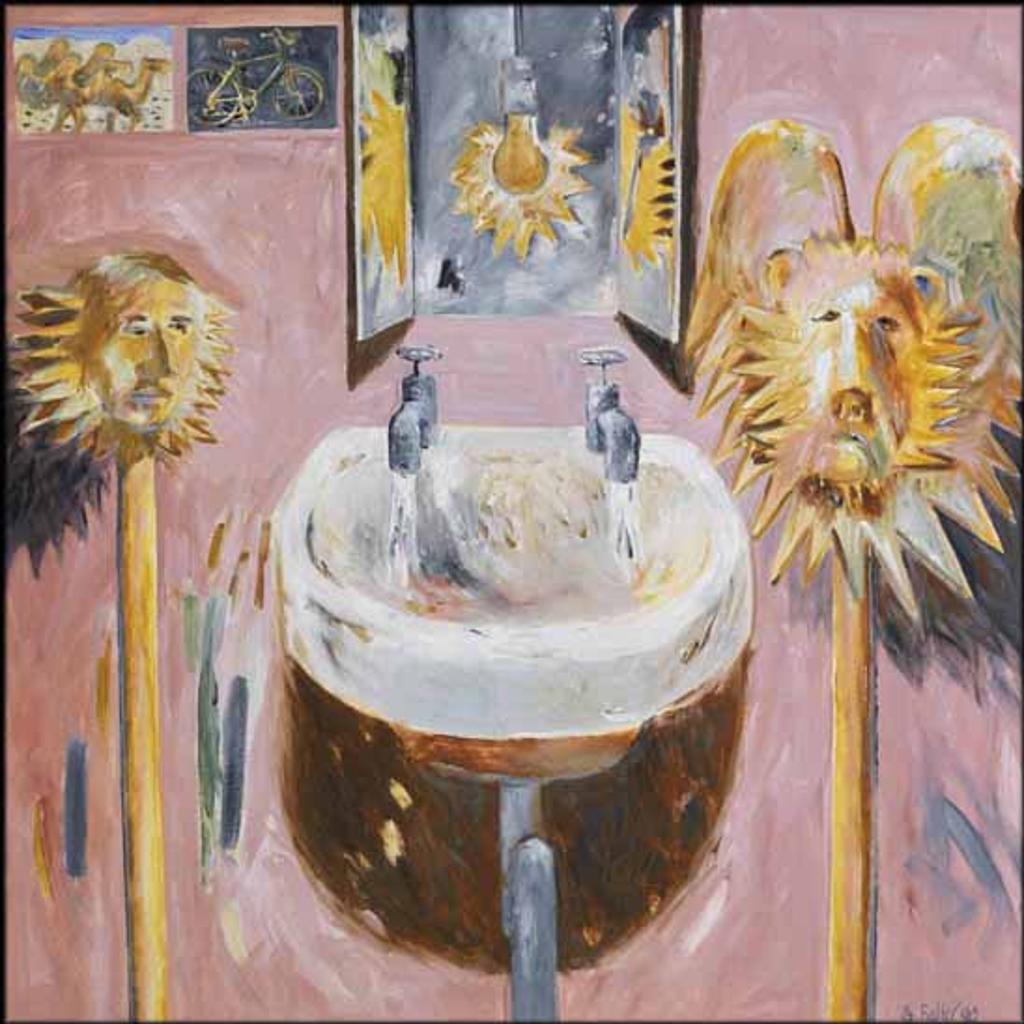 Agatha (Gathie) Falk (1928) - Venice Sink with Postcard from Marco Polo #5