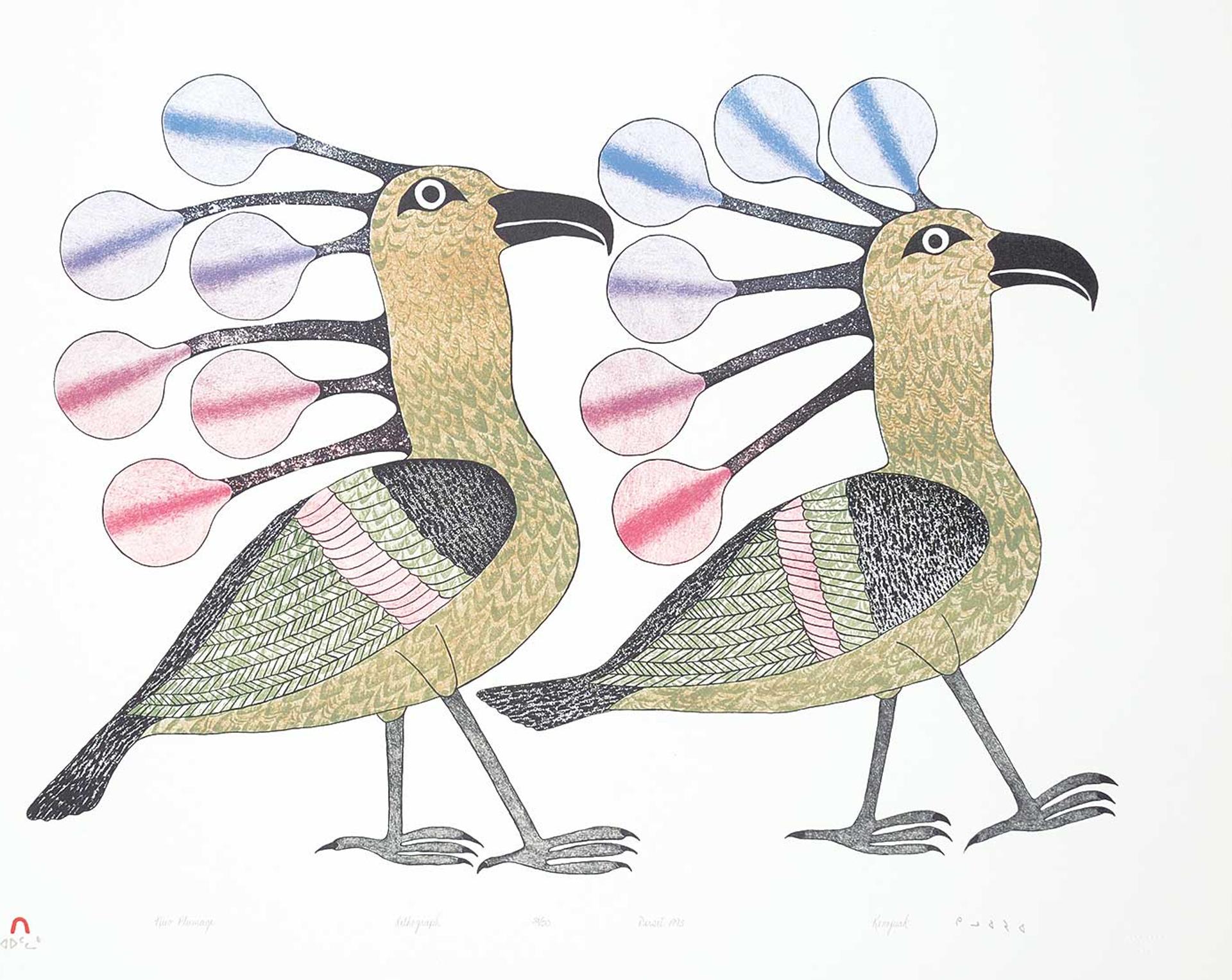 Kenojuak Ashevak (1927-2013) - New Plumage #21/50