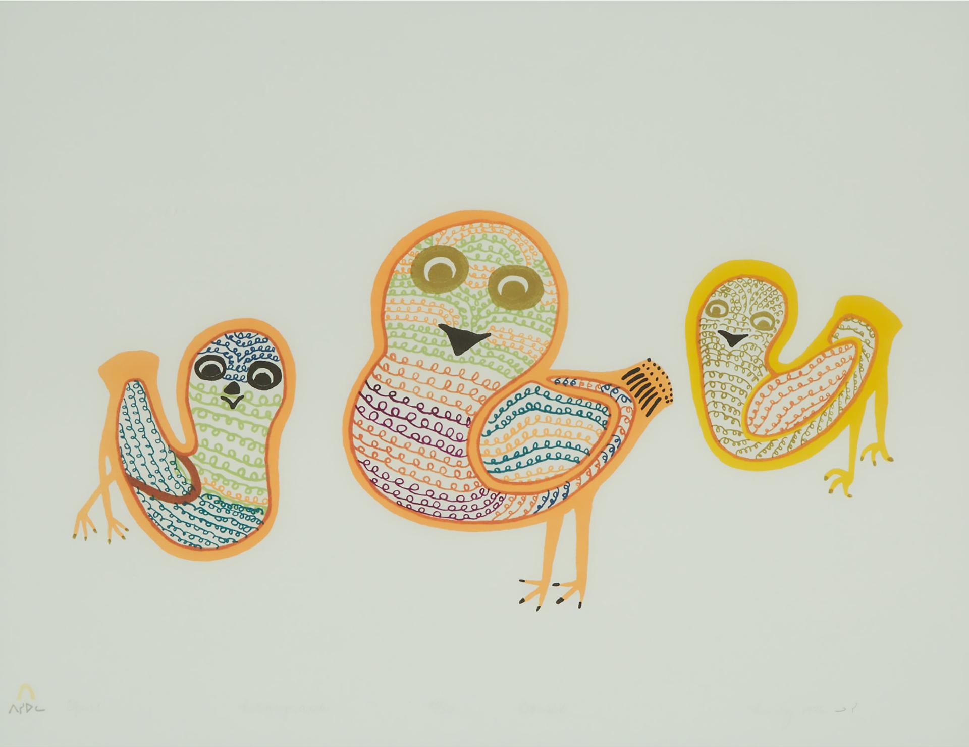 Lucy Qinnuayuak (1915-1982) - OPIIT, 1976