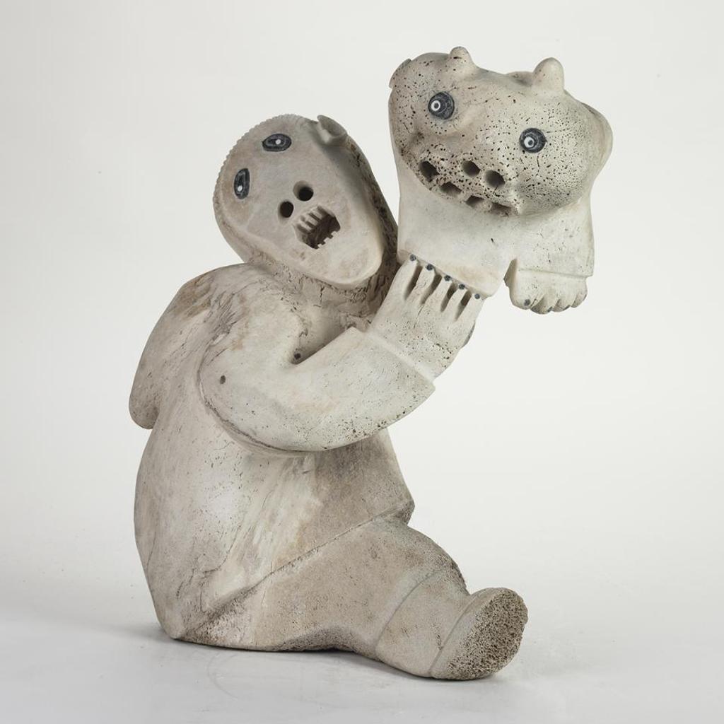 Judas Ullulaq (1937-1998) - Mother & Child