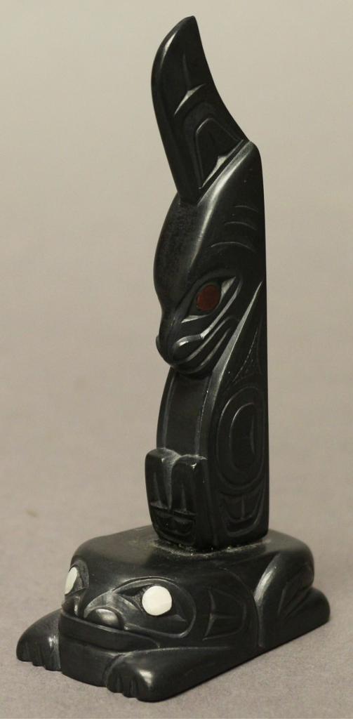 Glen Pollard (1957) - Killer Whale & Frog Totem