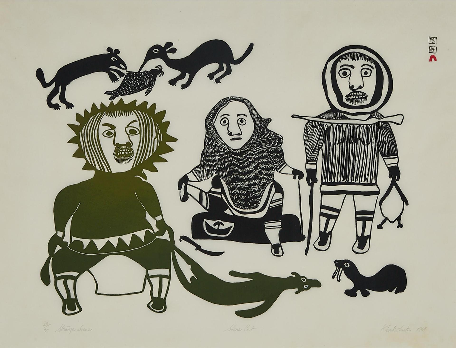 Kiakshuk (1886-1966) - Strange Scene