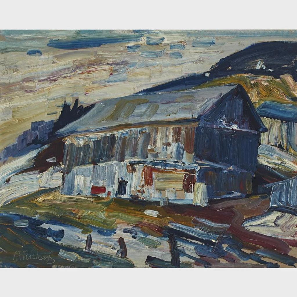 René Jean Richard (1895-1982) - Grange De Charlevoix