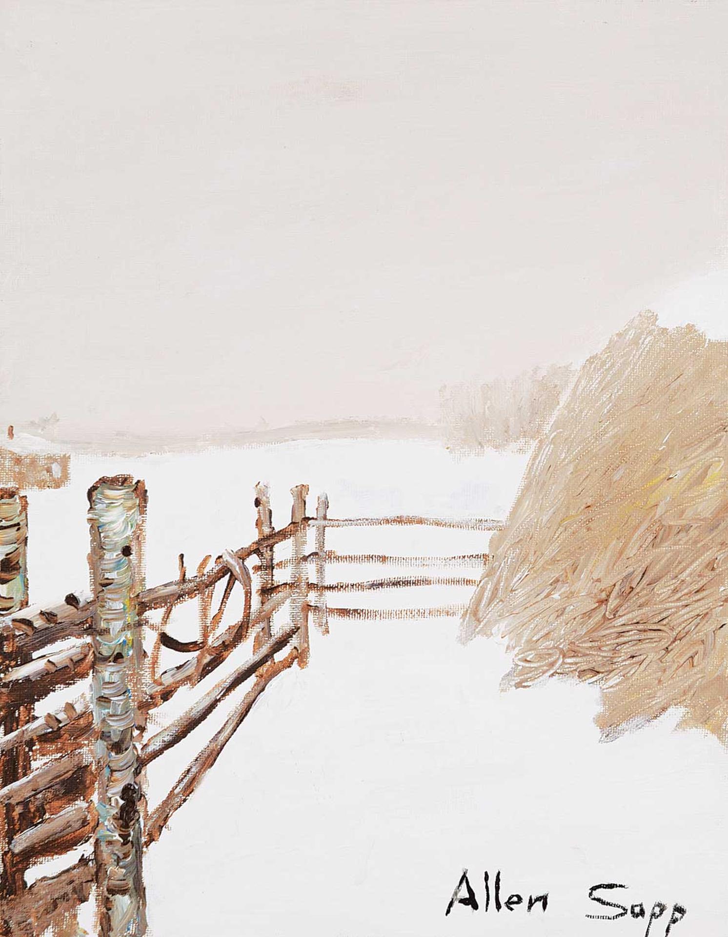 Allen Fredrick Sapp (1929-2015) - Untitled - Corner of the Lot