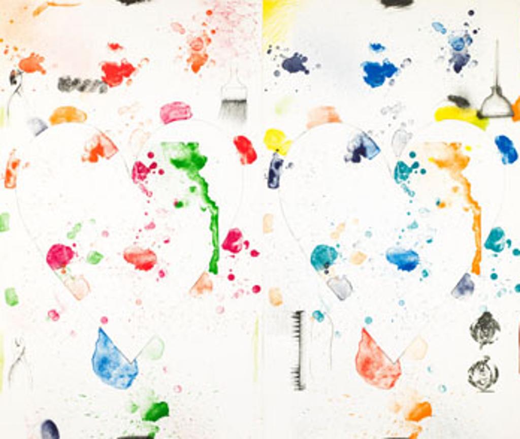 Jim Dine (1935) - 2 Hearts (The Donut)