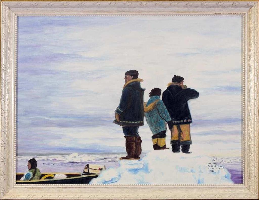 Celina Sarpinak Iyyiraq (1948) - Untitled, Northern Scene - Igloolik; 1980