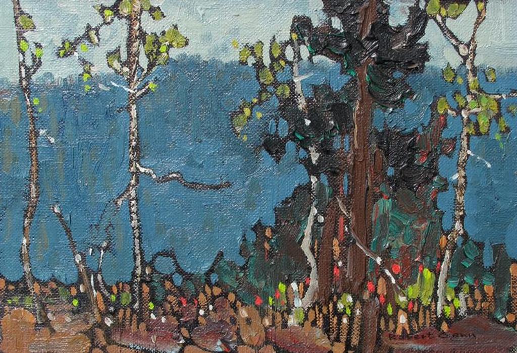 Robert Douglas Genn (1936-2014) - Caribou Copse; 1970