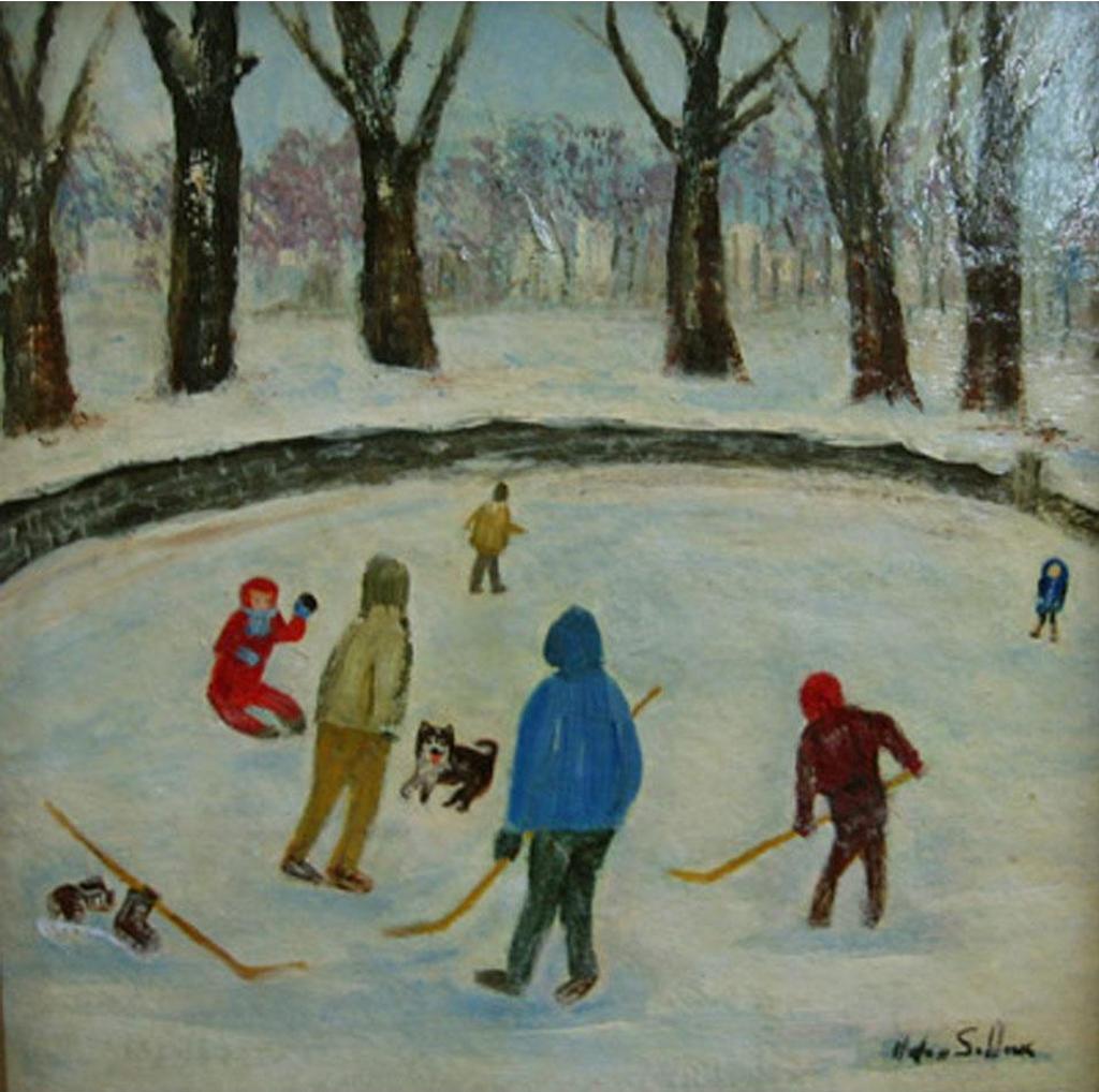Helen Priest Sollows - The Egg Pond (Hockey)