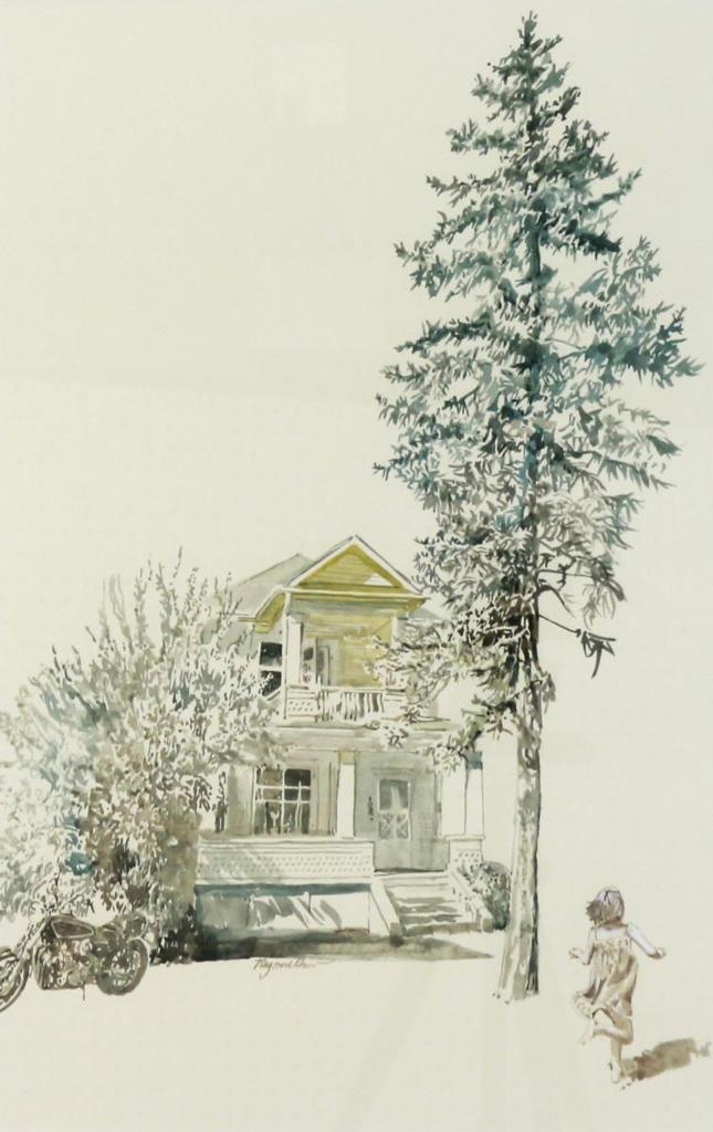 Raymond Chow (1941) - Girl, Bike and House
