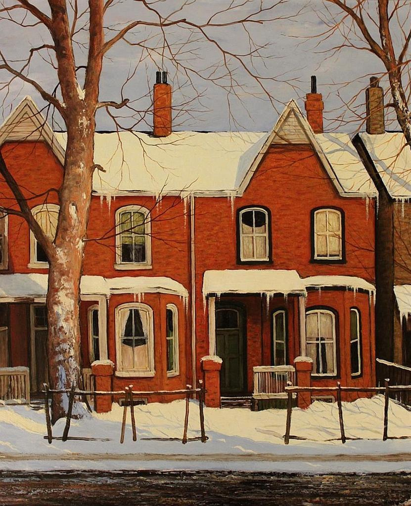 John Kasyn (1926-2008) - oil on masonite with lucite 44