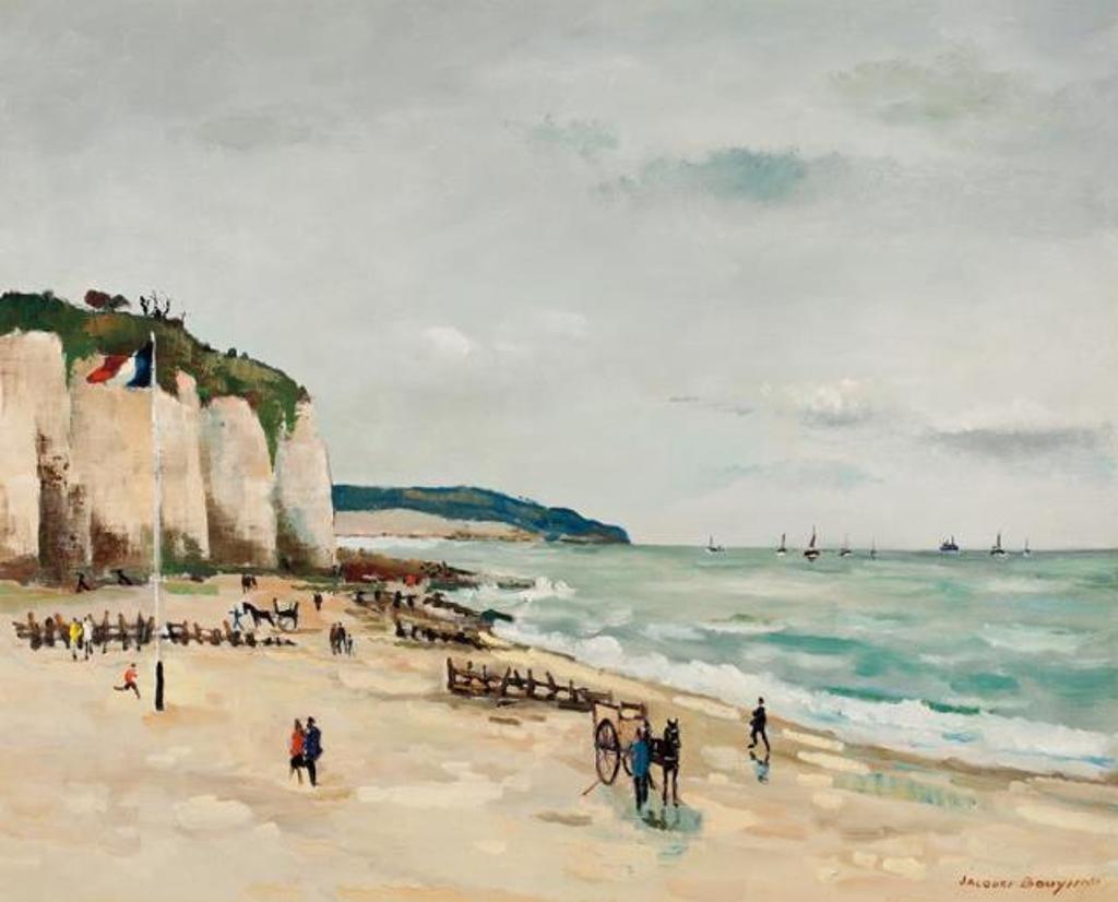 Jacques Bouyssou (1926-1997) - Plaqe de Dieppe