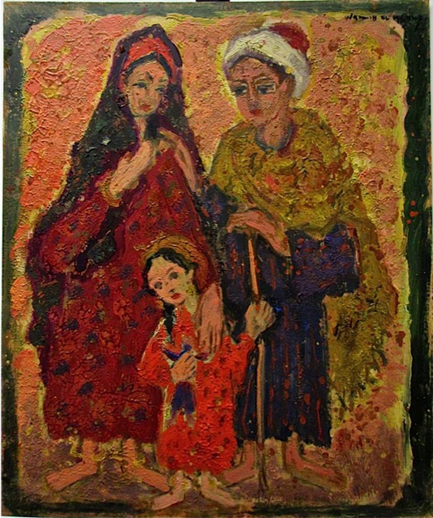 Wadie El Mahdy (1921-2001) - Women With Child