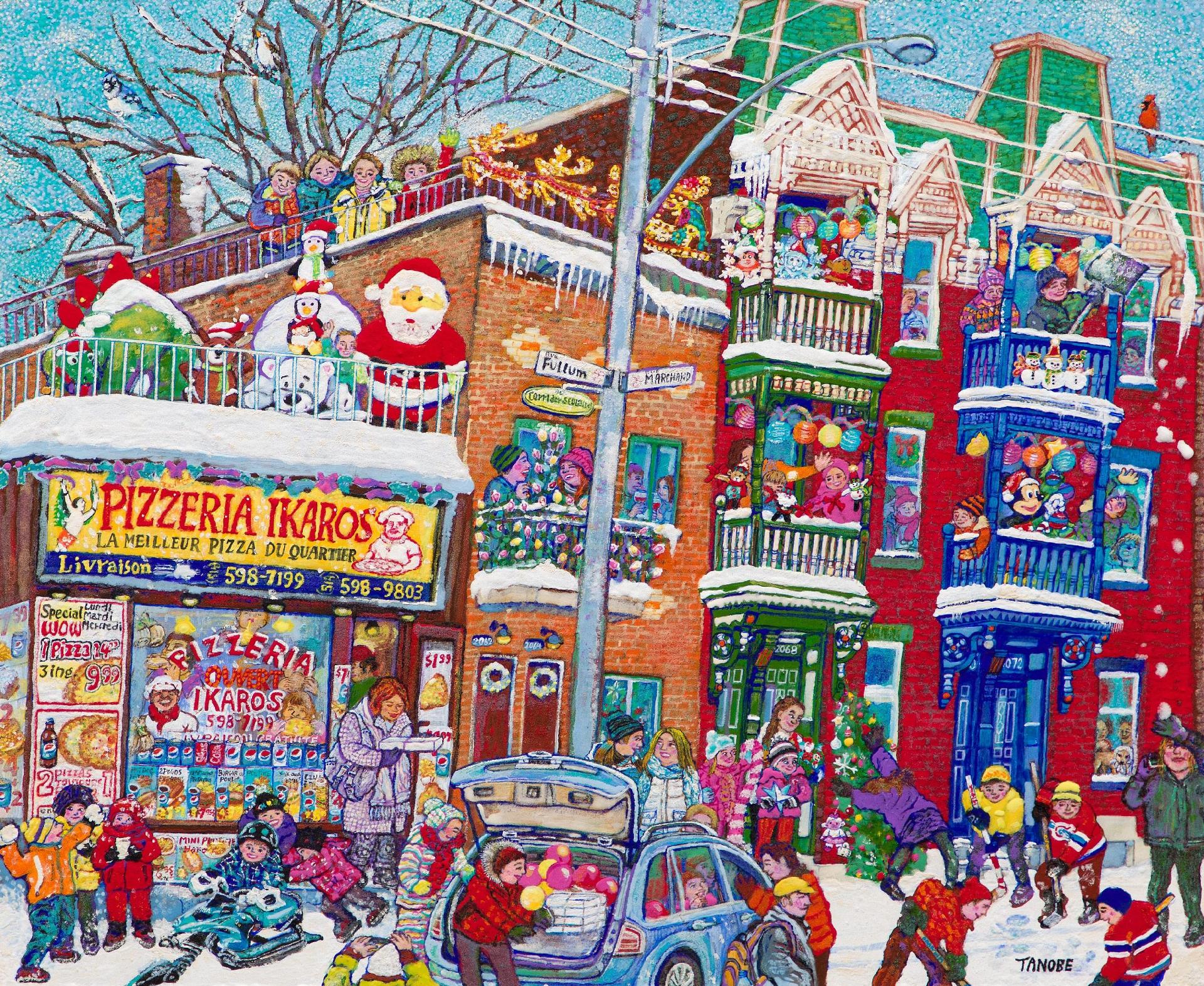 Miyuki Tanobe (1937) - Le concours de la décoration de Noël, 2019