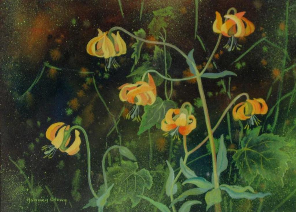 Annora Brown (1899-1987) - Yellow Columbines
