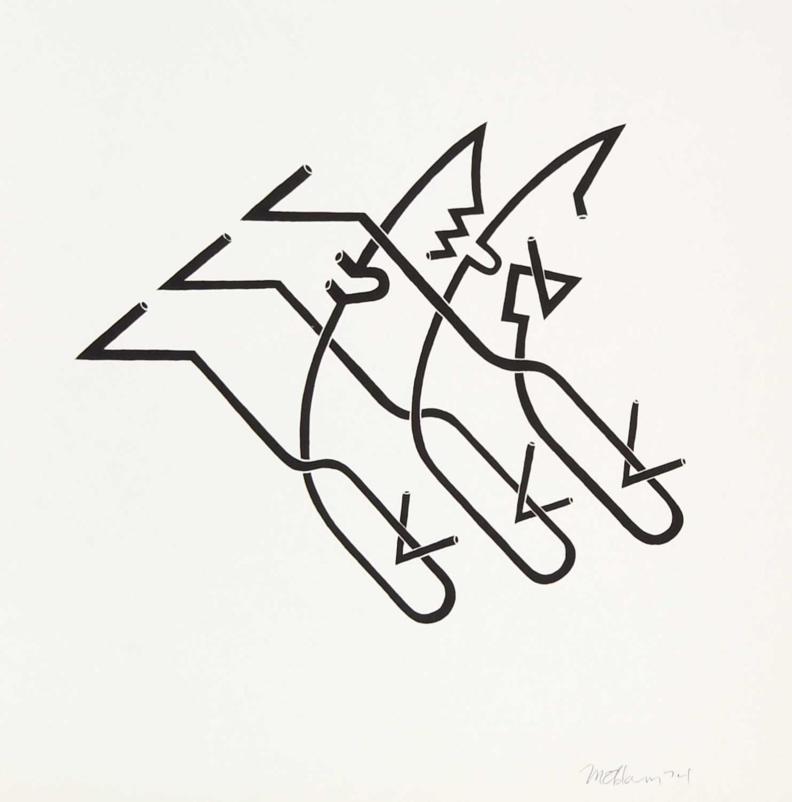 Gerald Victor McAdam - Untitled - The Artist's Jazz Band #7