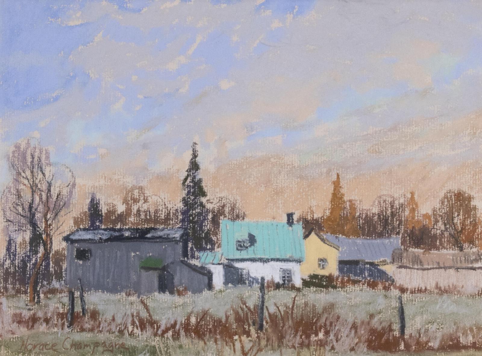 Horace Champagne (1937) - The Farm With The Turquoise Roof