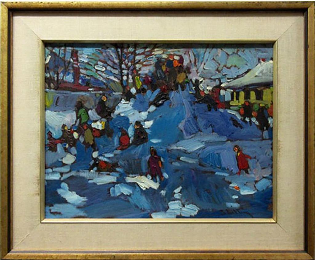 Arthur Shilling (1941-1986) - Untitled (Kids At Play)