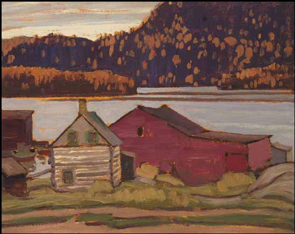 Lawren Stewart Harris (1885-1970) - Lake Superior Sketch XCVII
