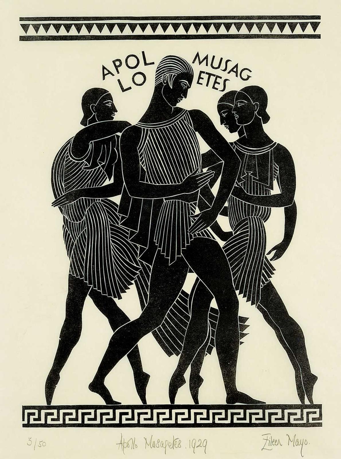 Eileen Rosemary Mayo (1906-1994) - Apollo Musagetes 1929 #3/50
