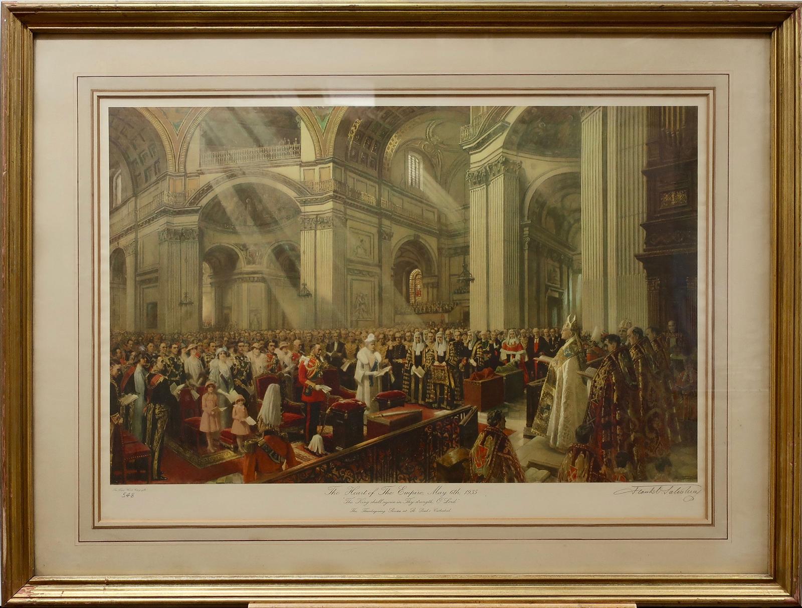 Frank Owen Salisbury (1874-1962) - The Heart Of The Empire, May 6th, 1935