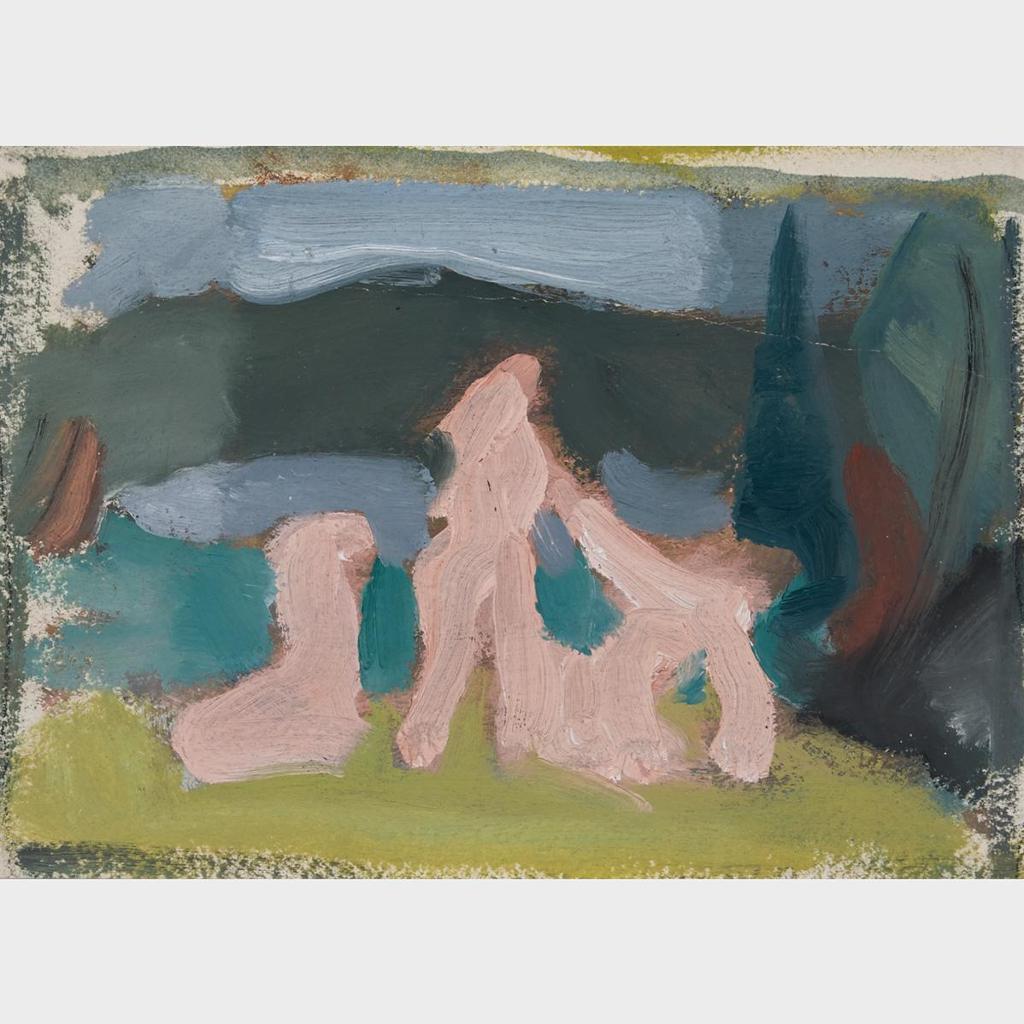 John Goodwin Lyman (1886-1967) - Sketch For “Airplane”