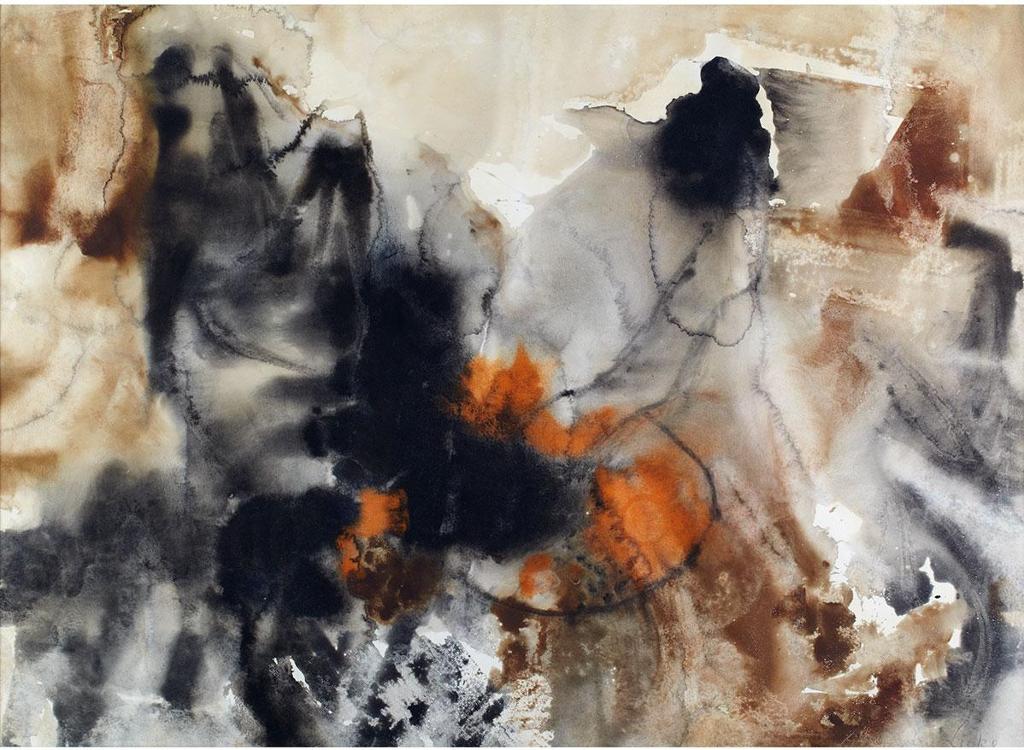 Alexandra Luke (1901-1967) - Composition, 1964