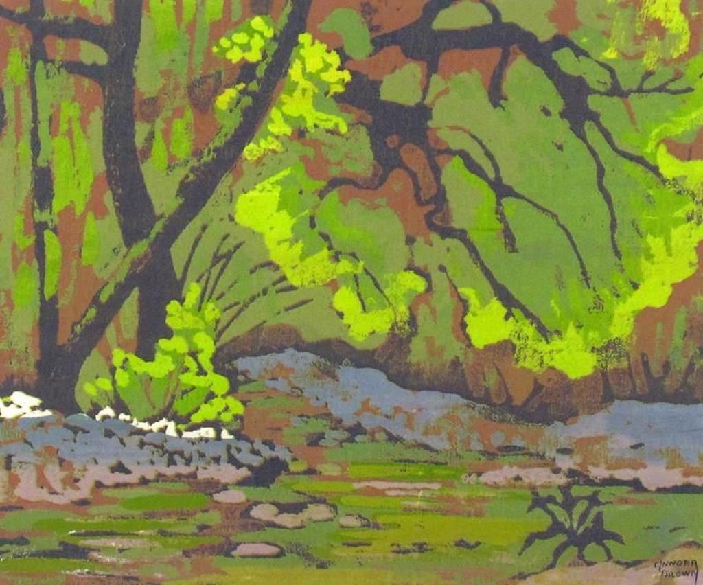Annora Brown (1899-1987) - Gold Stream