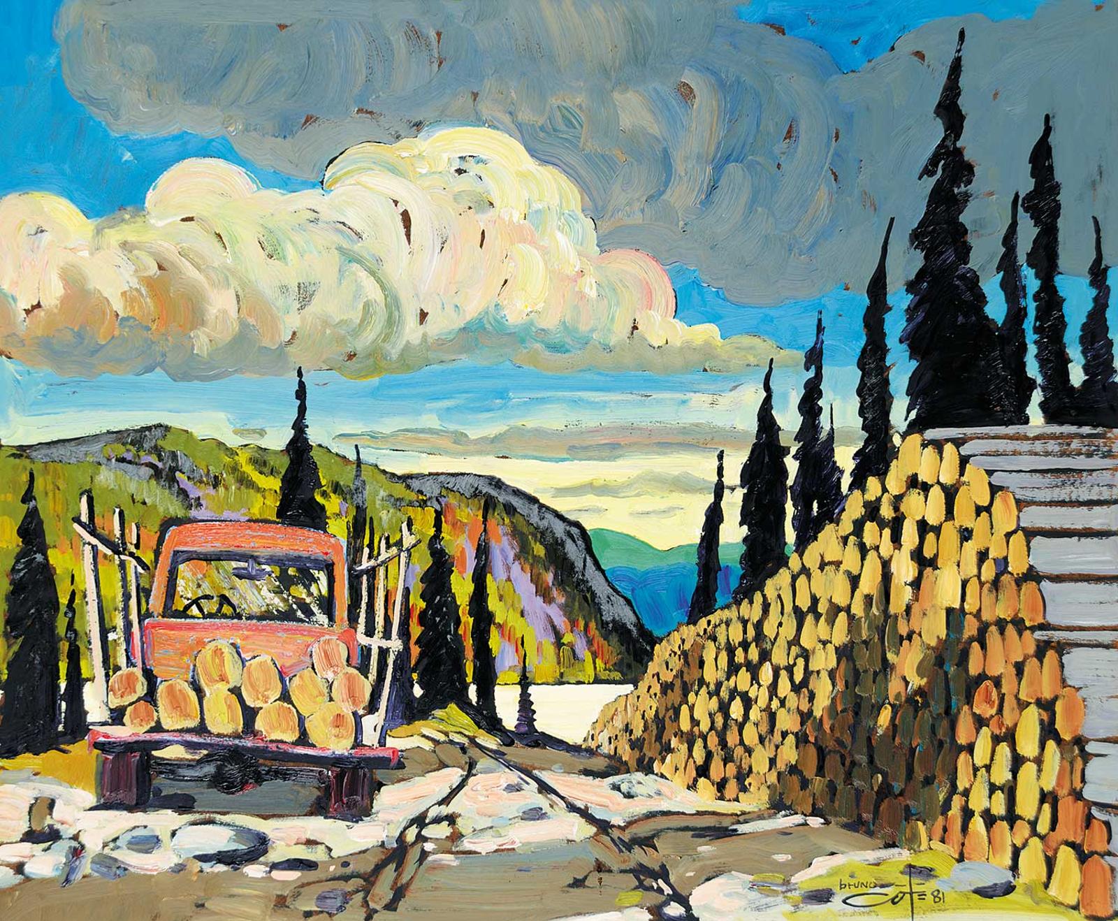 Bruno Cote (1940-2010) - Chantier sur Seminaire