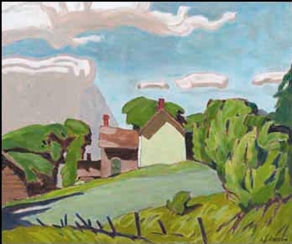 Alfred Joseph (A.J.) Casson (1898-1992) - Farmhouse Near Terra Cotta