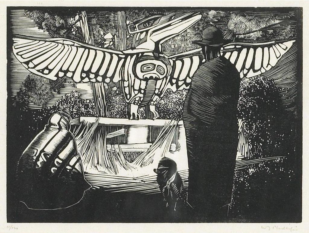 Walter Joseph (W.J.) Phillips (1884-1963) - Thunderbird, Alert Bay, 1930