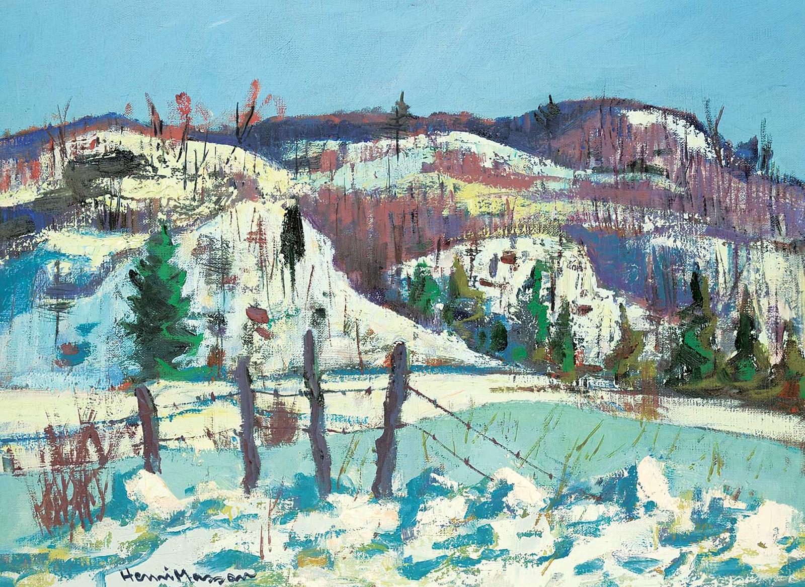 Henri Leopold Masson (1907-1996) - Meon Pike Lake, Que.