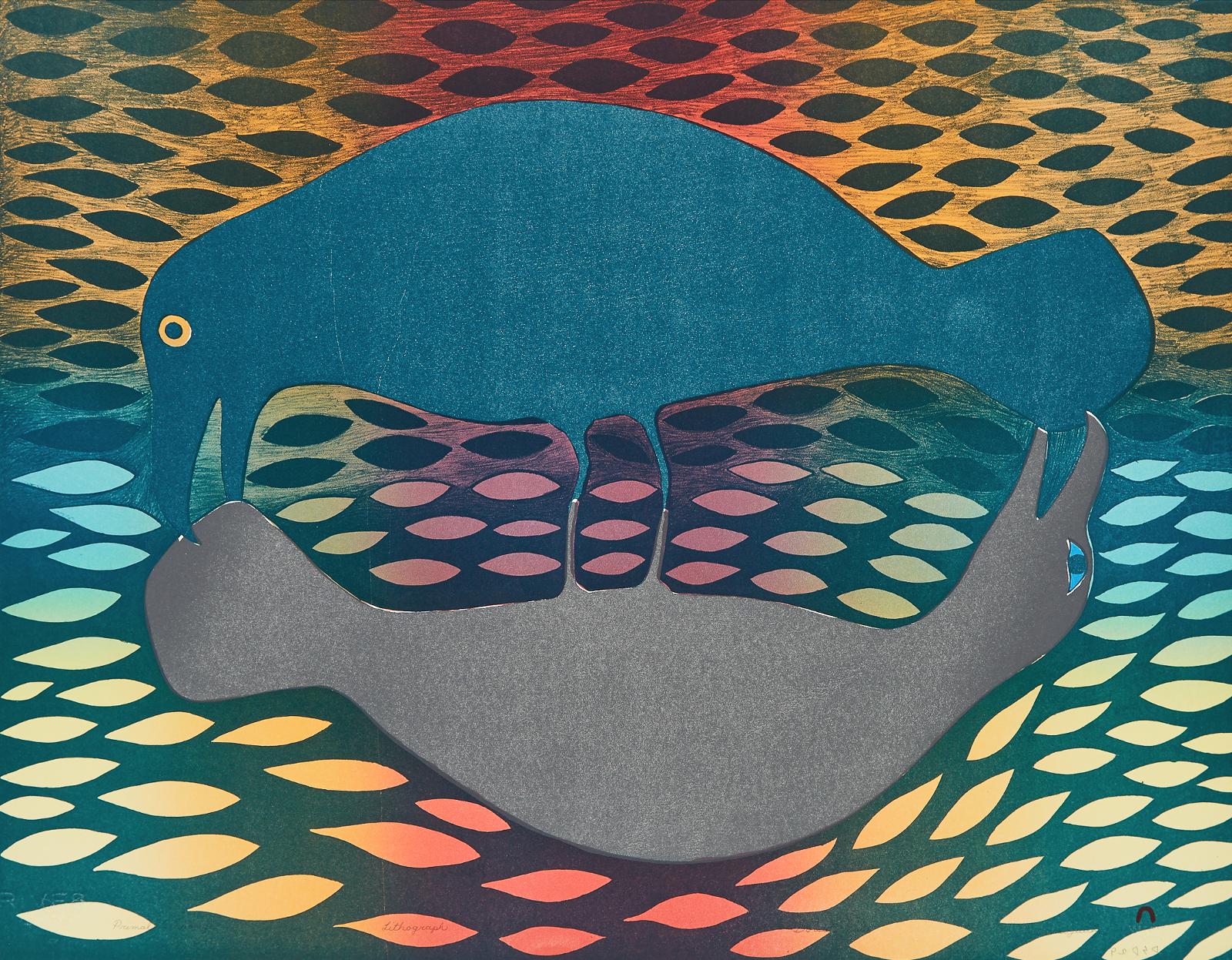 Kenojuak Ashevak (1927-2013) - Primal Exchange