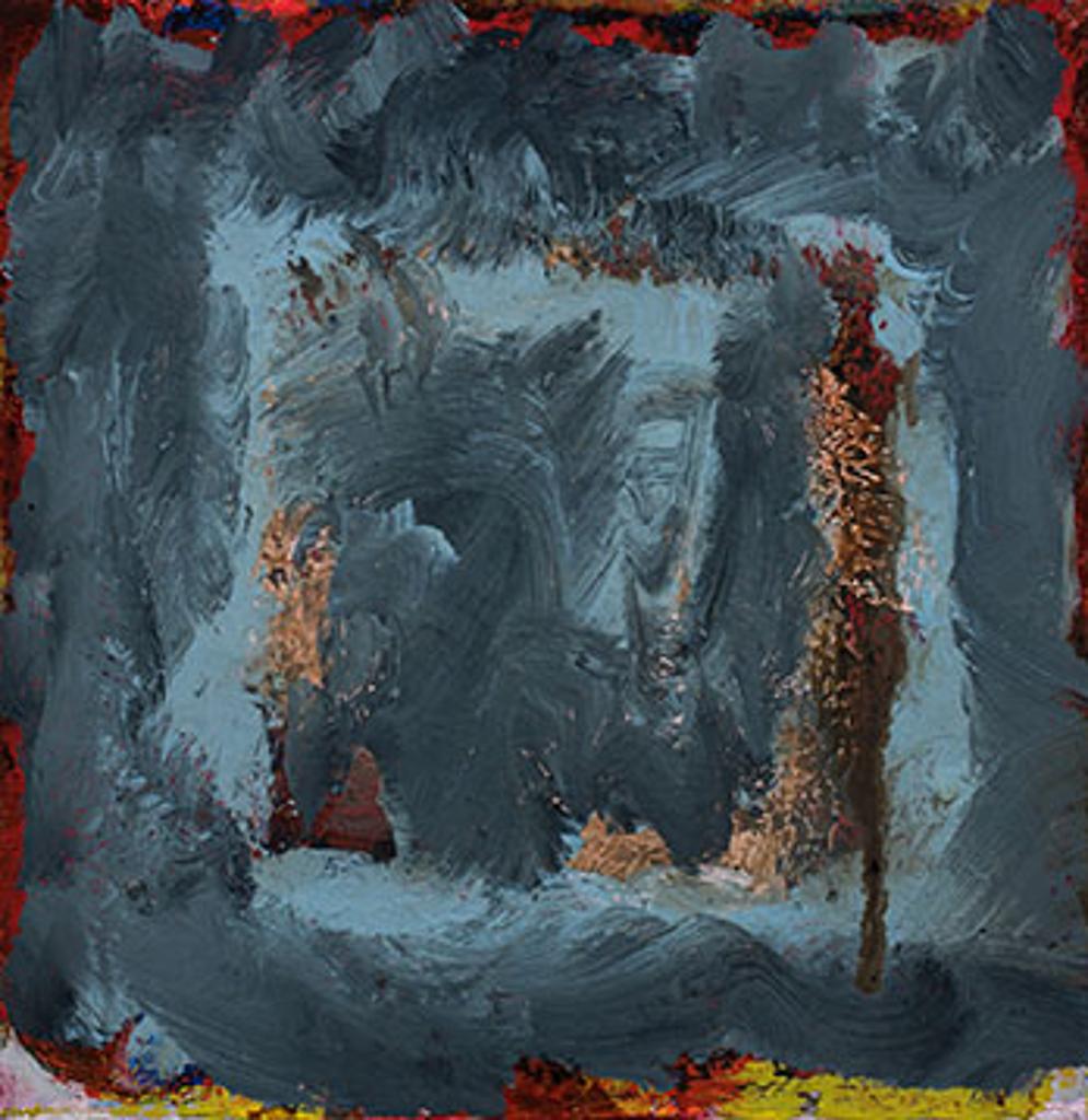 Jean Albert McEwen (1923-1999) - Untitled (Élégie criblée de bleu #3)