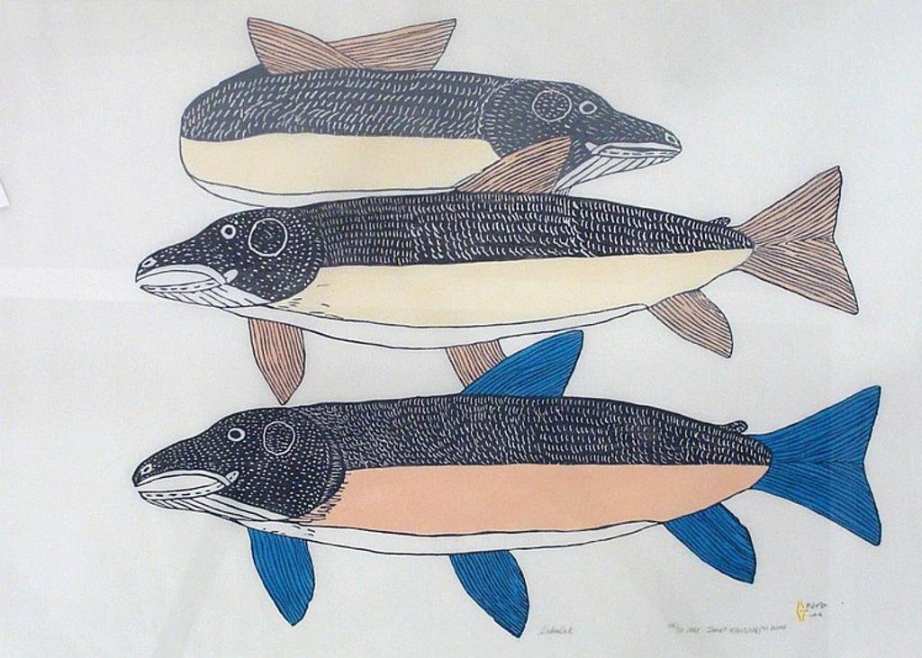 Janet Kigusiuq (1926-2005) - Baker Lake titled Irkulak