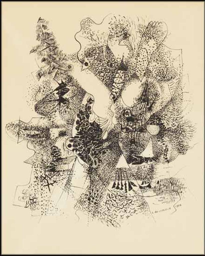 Léon Bellefleur (1910-2007) - Abstract