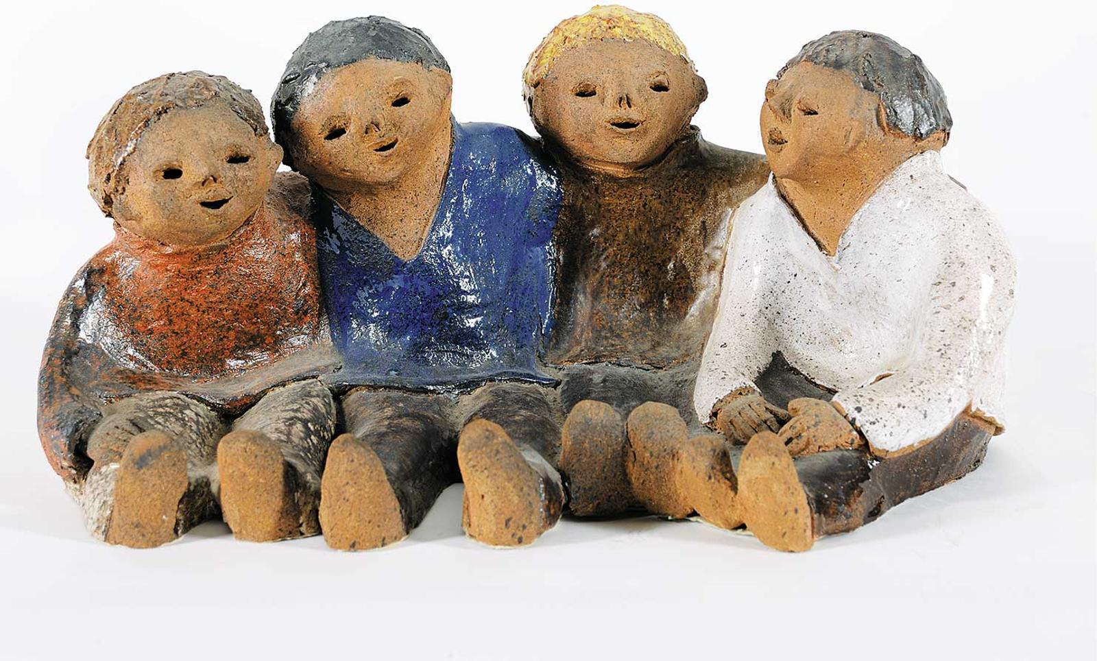 Johanna Eleonore (Hanni) Rothschild (1921-2020) - Untitled - Four Boys