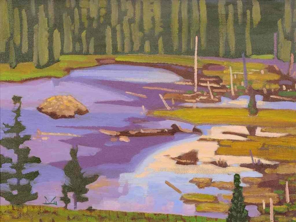 Illingworth Holey (Buck) Kerr (1905-1989) - Highwood Muskeg; 1985