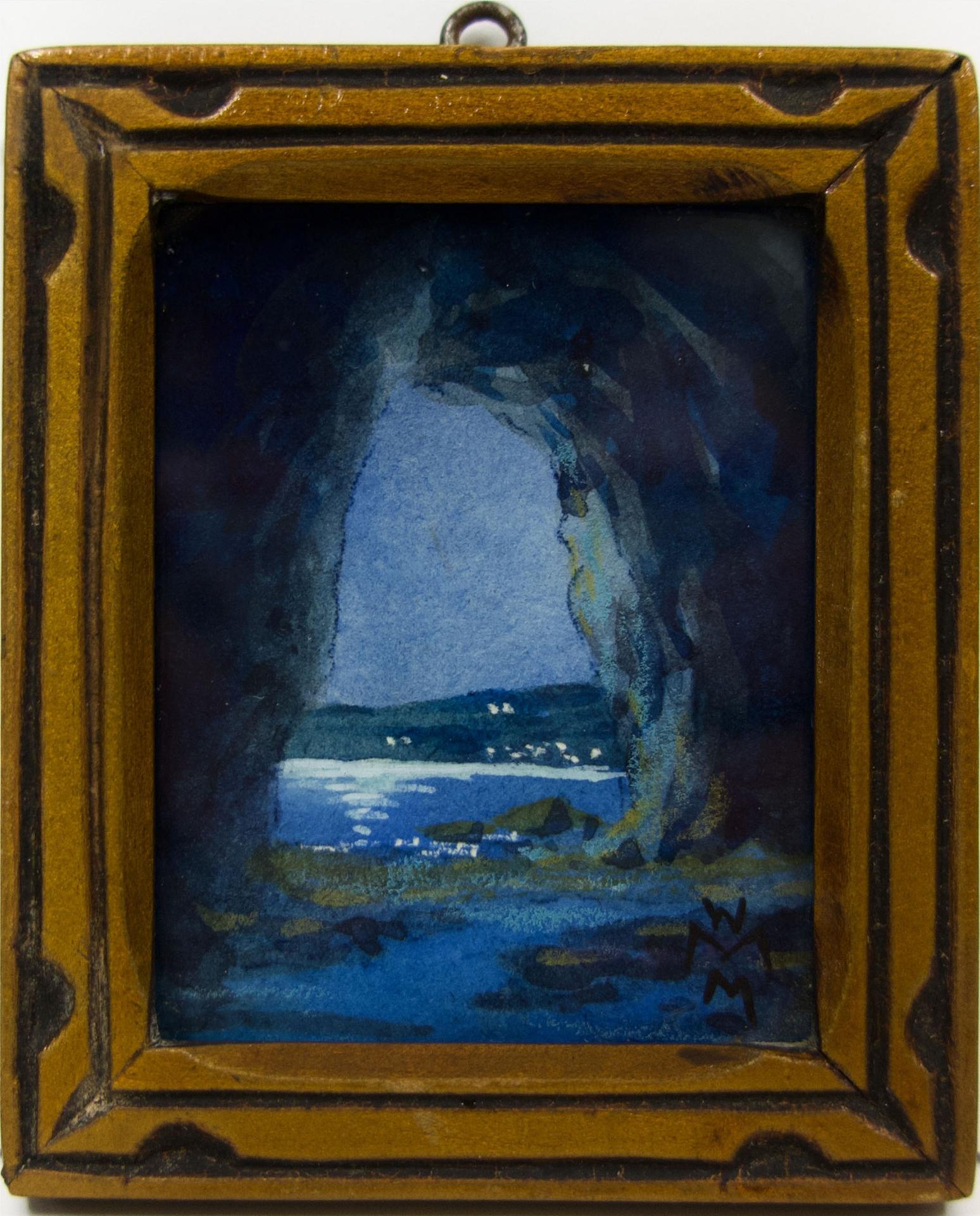 Willard Morse Mitchell (1879-1955) - Percé Rock In The Gulf Of St. Lawrence