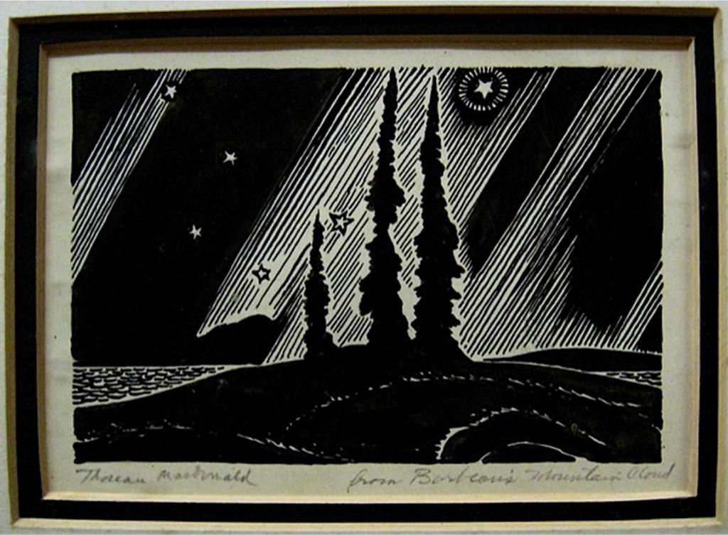 Thoreau MacDonald (1901-1989) - From Barbeau’S Mountain Cloud