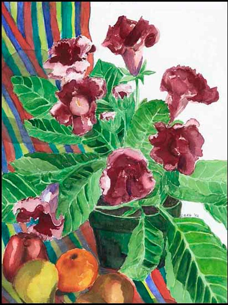 Lilka Croyden - Still Life with Flowers and Fruit (00999/2013-1860)